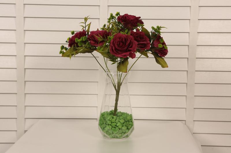 Kırmızı Gül Küçük Kafalı