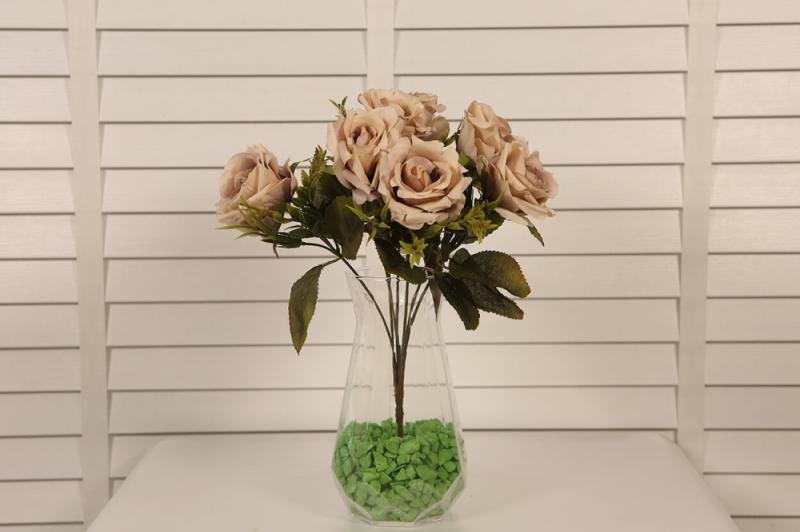 Toprak Renkli Gül Küçük Kafalı